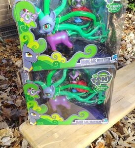 COPY - LITTLE LONY MANE-IAC MAYHEM AND SPIKE THE DRAGON FIGURE SET SALE IS FOR …